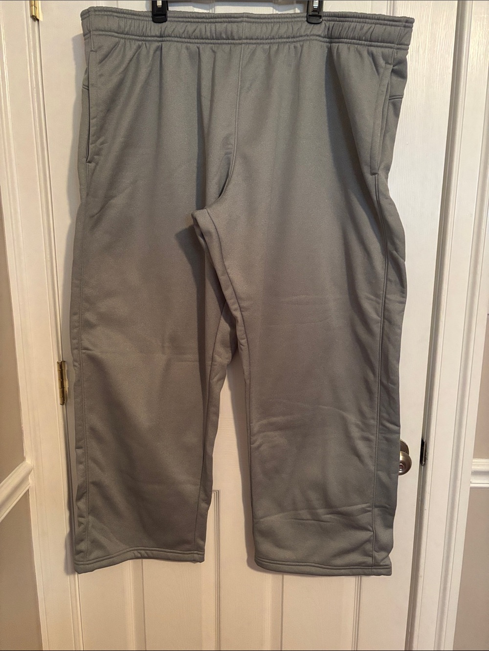 Under Armour X Storm Cold Gear Men's Athletic Fleece Pants — Gray